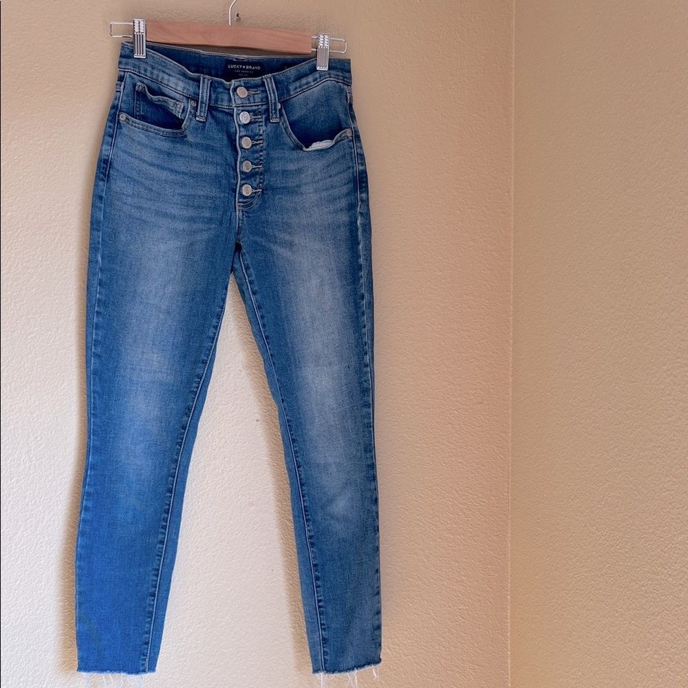 EUC Lucky Brand Jeans Bridgette High Rise Skinny 2/26
